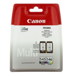 Canon PG 545 XL/CL-546XL Photo Value Pack Sort Gul Cyan Magenta Farve (cyan, magenta, gul)
