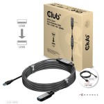Club 3D USB 3.2 Gen 1 USB forlængerkabel 10m Sort