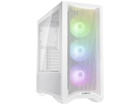 Lian Li LANCOOL II Mesh C RGB Snow Edition Midi-Tower, Tempered Glass - weiß