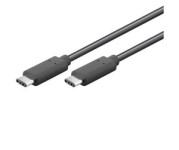 goobay USB 3.2 Gen 1 USB Type-C kabel 2m Sort