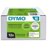 Dymo Vielzweck-Etiketten 32 x 57 mm weiß 12x 1000 St.