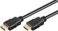 goobay HDMI-kabel med Ethernet 5m Sort