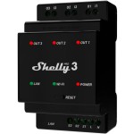 Shelly  Relais  Pro 3  WLAN  LAN Schaltaktor  3x 16A  Max 48A  BT