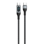 Kabel USB Dudao USB-C - USB-C Czarny (6973687243685)