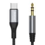 Kabel USB Dudao USB-C - mini Jack 3.5 mm 1 m Szary (dudao_20220927154012)