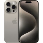 Alowwed----Apple iPhone 15 Pro 128 Gt -puhelin, luonnontitaani (MTUX3)