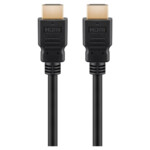 Series 2.1 8K Ultra High Speed HDMIâ„¢ Cable with Ethernet, certified, 1 m, black - High speed cable for 8K@60 Hz