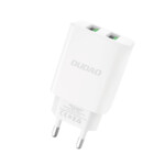 Dudao EU charger 2 x USB 2.4A 5V DC white