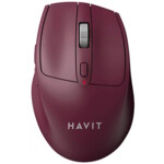 Bezprzewodowa mysz Havit MS61WB (bordowa)