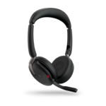 Jabra Evolve2 65 Flex MS Stereo Trådløs Høretelefoner Sort
