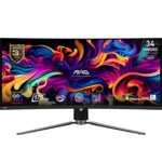 MSI MAG 341CQPDE QD-OLED 34' 3440 x 1440 (UltraWide) HDMI DisplayPort USB-C 175Hz