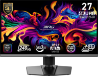 MSI MPG 272URX 27' 3840 x 2160 (4K) HDMI DisplayPort USB-C 240Hz Pivot Skærm