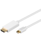 Goobay Mini DisplayPort til HDMI 2 meter kabel