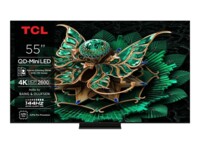 TCL 55C7K 55' 4K UHD (2160p) Børstet aluminium