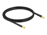 DeLOCK Forlængerkabel til antenne Koaksial 90cm Sort Sort