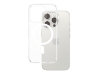 PanzerGlass HardCase Transparent w. White MagSafe iPhone 16 Pro Beskyttelsescover Transparent Apple iPhone 16 Pro
