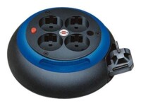 brennenstuhl Comfort-Line CL-S Stikdåse 4-stik 16A Sort Hvid 3m