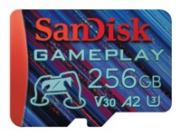 SanDisk GamePlay microSDXC UHS-I Memory Card 256GB 190MB/s