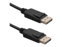 Qoltec 20 pin DisplayPort han -> 20 pin DisplayPort han 2 m Sort