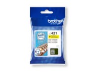 Brother LC 421Y Gul 200 sider Blæk