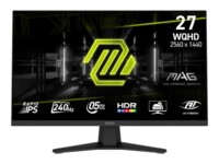 MSI MAG 274QF X24 27' Rapid IPS 2560 x 1440 (2K) DisplayPort HDMI 240 Hz