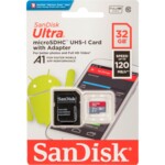 SanDisk Ultra microSDHC 32GB 120MB/s
