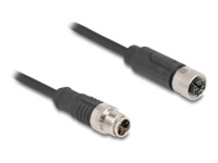 DeLOCK CAT 5e S/FTP 2m Netværkskabel Sort