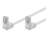 goobay CAT 5e Ikke afskærmet parsnoet (UTP) 25cm Patchkabel Hvid