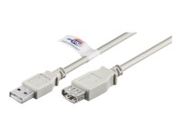 goobay USB forlængerkabel 3m Grå