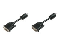 ASSMANN DVI-kabel 3m Sort