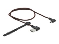 Delock Easy USB-kabel 50cm Sort