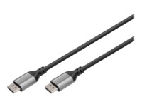 DIGITUS DisplayPort kabel 1m Sort