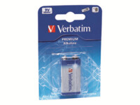 Verbatim 9V Standardbatterier