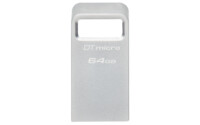 Kingston DataTraveler Micro 64GB USB 3.2 Gen 1 USB stick Sølv