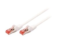 Nedis CAT 6 Kabel med afskærmning med folie og kobberfletning (SFTP 1m Patchkabel Hvid