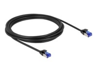 DeLOCK CAT 6a S/FTP 2m Netværkskabel Sort