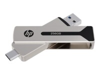 HP 911 Pro 256GB USB 3.2 / USB-C Sort Sølv