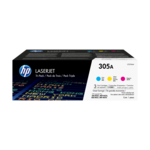 HP 305A Gul Cyan Magenta 2600 sider Toner CF370AM