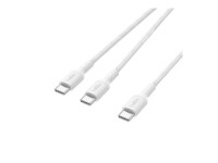Belkin CAC004hq1.5MWH USB-C to 2 x USB-C 1,5m Hvid