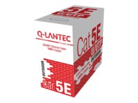 Q-LANTEC CAT 5e Ikke afskærmet parsnoet (UTP) 305m Bulkkabel