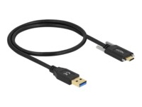 Delock USB Type-C kabel 50cm Sort