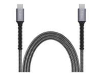 FIXED Armor USB 2.0 USB Type-C kabel 1.2m Grå