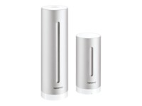 Netatmo Smart Home Vejrstation Indendørs Udendørs Grå aluminium