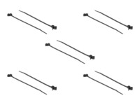 Delock Cable Tie with Expansion Anchor 16cm Sort