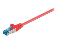 goobay CAT 6a SFTP, PiMF 1m Patchkabel Rød