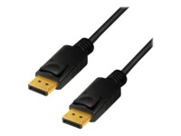 LogiLink DisplayPort kabel 1m Sort