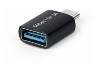 StarTech.com USB-C to USB-A Adapter, USB 5Gbps, Compact USB-C Male to USB-A Female Adapter, Durable Metal Housing, M/F USB-C adapter Sort