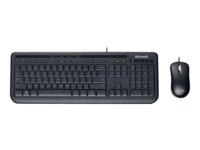 Microsoft Wired Desktop 600 Sæt med mus og tastatur Kablet UK