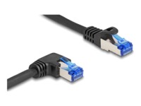 DeLOCK CAT 6a S/FTP 3m Netværkskabel Sort
