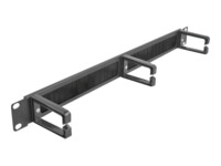 Delock Cable Management Brush Strip with 3 hooks Sort